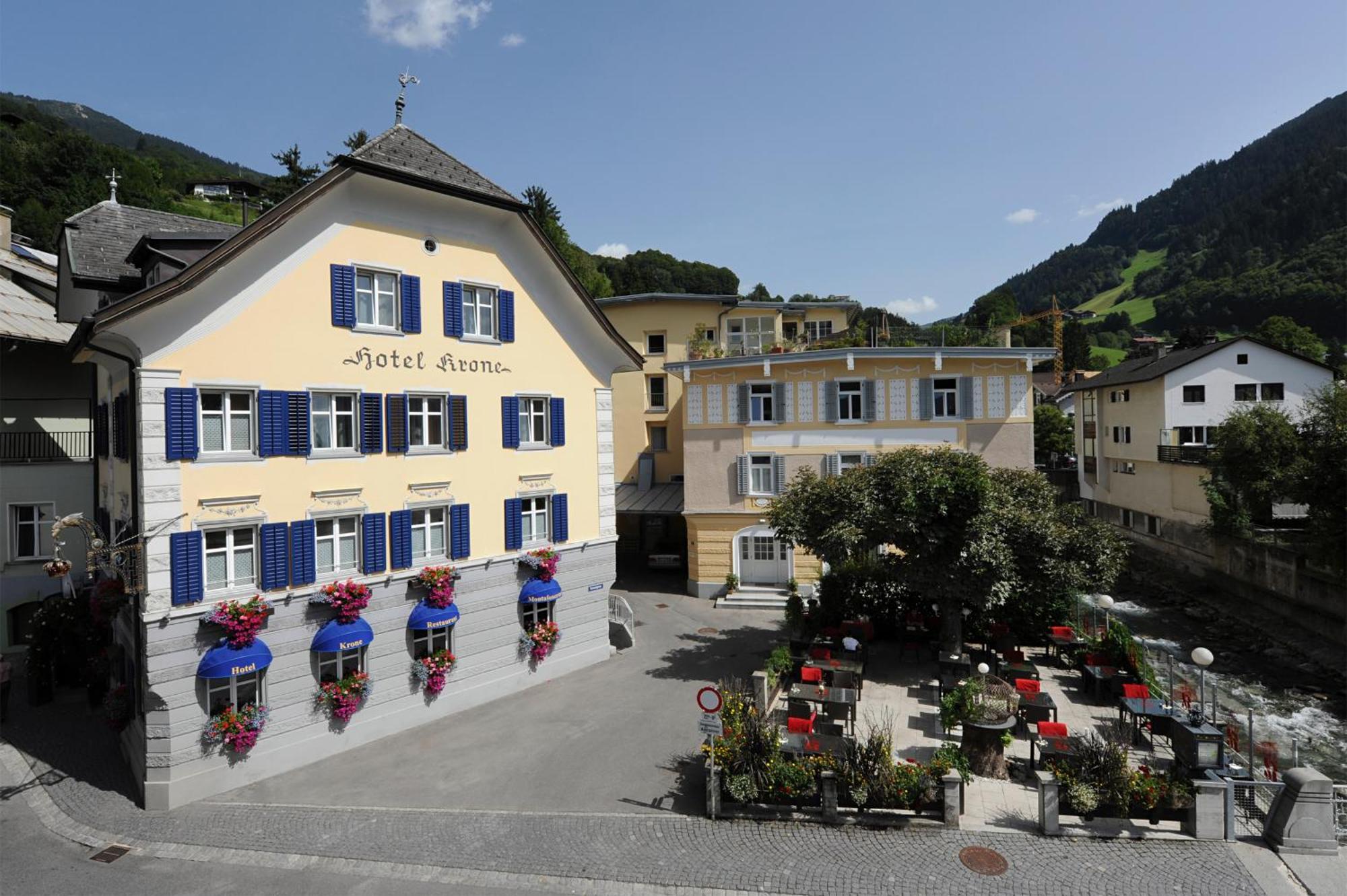 Hotel Krone Schruns Eksteriør billede